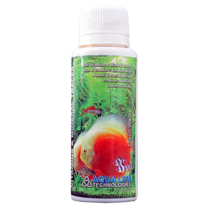 محلول مولتی ویتامین آبزیان آکوالایف مدل 7Dحجم 250 میلی لیتر