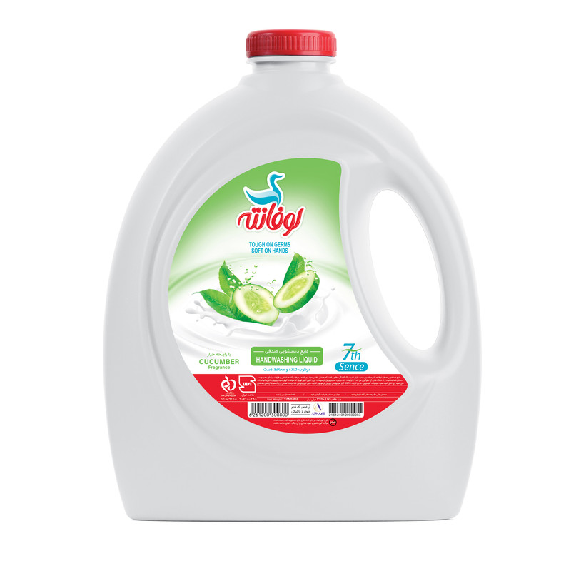 مایع دستشویی لوفانته مدل CUCUMBER حجم 3750 میلی لیتر