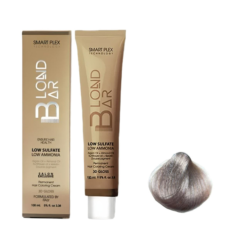 خرید و قیمت رنگ مو بلوند بار شماره 9.1 حجم 100 میلی لیتر رنگ بلوند خاکستری خیلی روشن