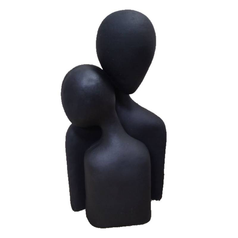 خرید و قیمت مجسمه دنیا دکوری سرمد مدل خانواده سایه عاشق مجموعه 2 عددی