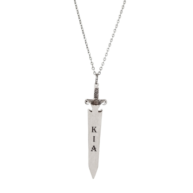 گردنبند نقره مردانه لیردا مدل اسم کیا 72505