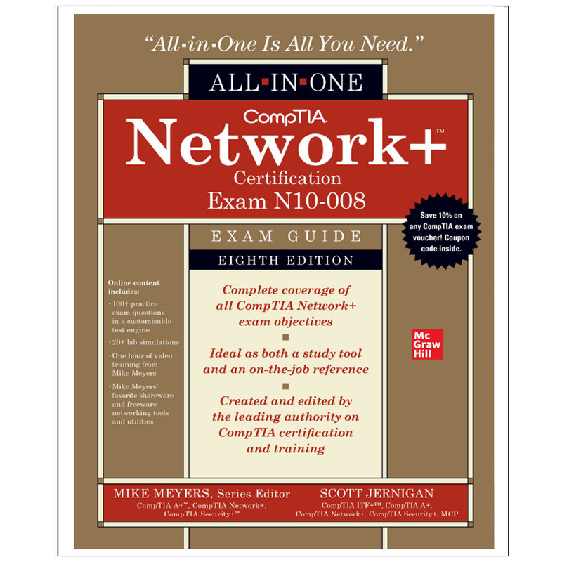 کتاب Network+ Certification EXAM GUIDE Eighth Edition (Exam N10-008) اثر Mike Meyers انتشارات رایان کاویان