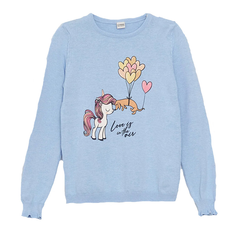 پلیور دخترانه ال سی وایکیکی مدل w32668z