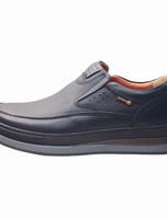 کفش طبی مردانه مدل چرم طبیعی کد 0078 رنگ مشکی