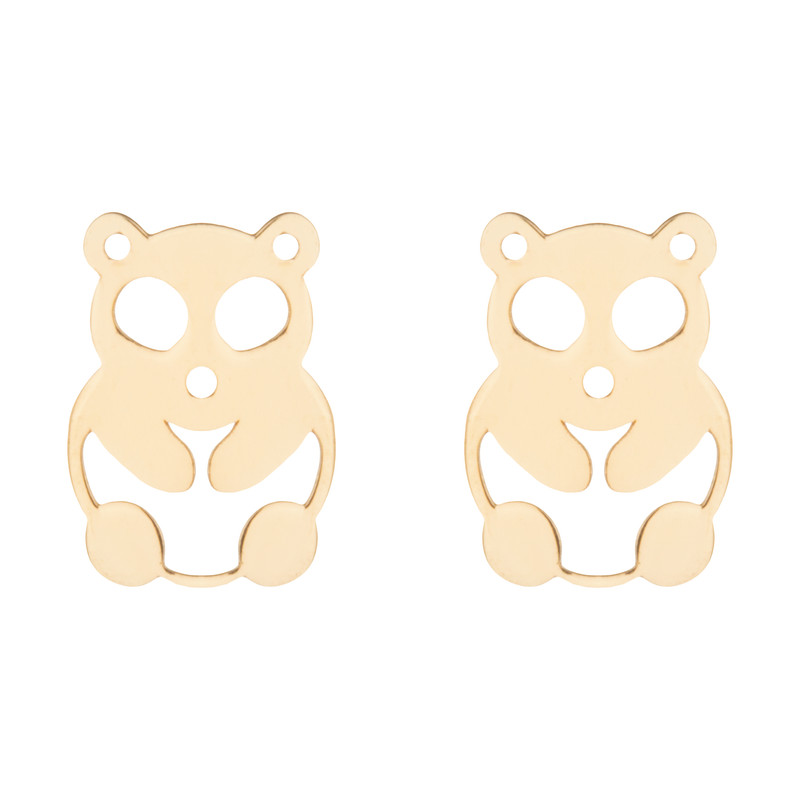 گوشواره طلا 18 عیار دخترانه مایا ماهک مدل ME0840