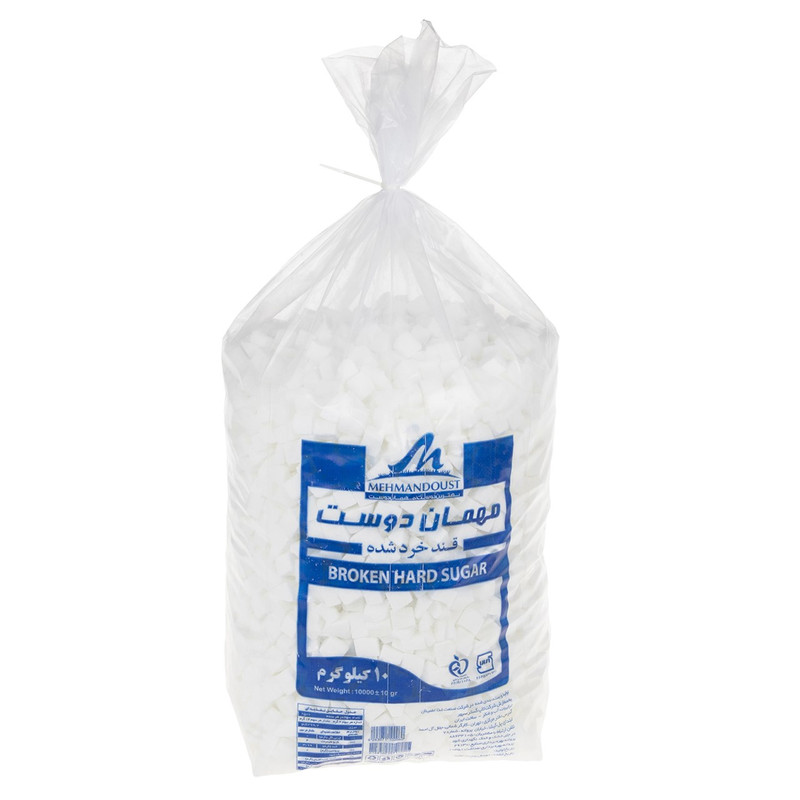 خرید و قیمت قند شکسته مهمان دوست - 10 کیلوگرم