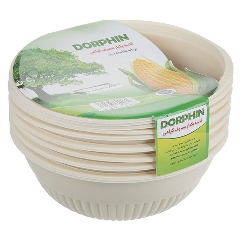 خرید و قیمت کاسه یکبار مصرف درفین کد 600089 بسته 10 عددی
