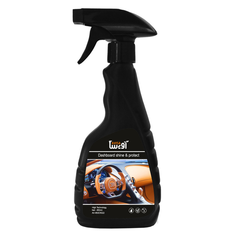 خرید و قیمت اسپری تمیزکننده و محافظ داشبورد خودرو آویسا مدل AV-450CI1022 حجم 450 میلی لیتر