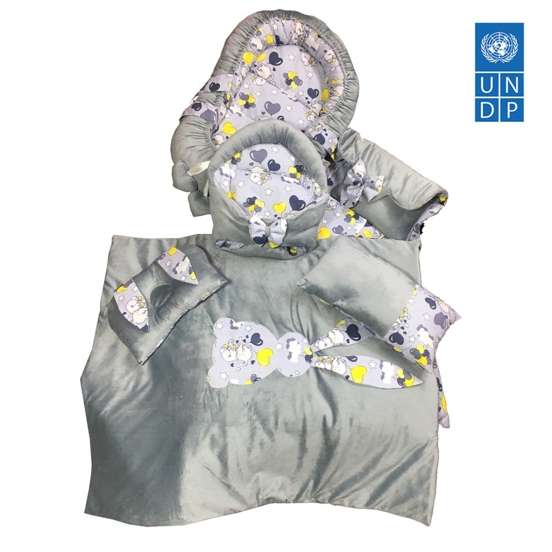 خرید و قیمت سرویس خواب نوزادی دست دوز مدل 005