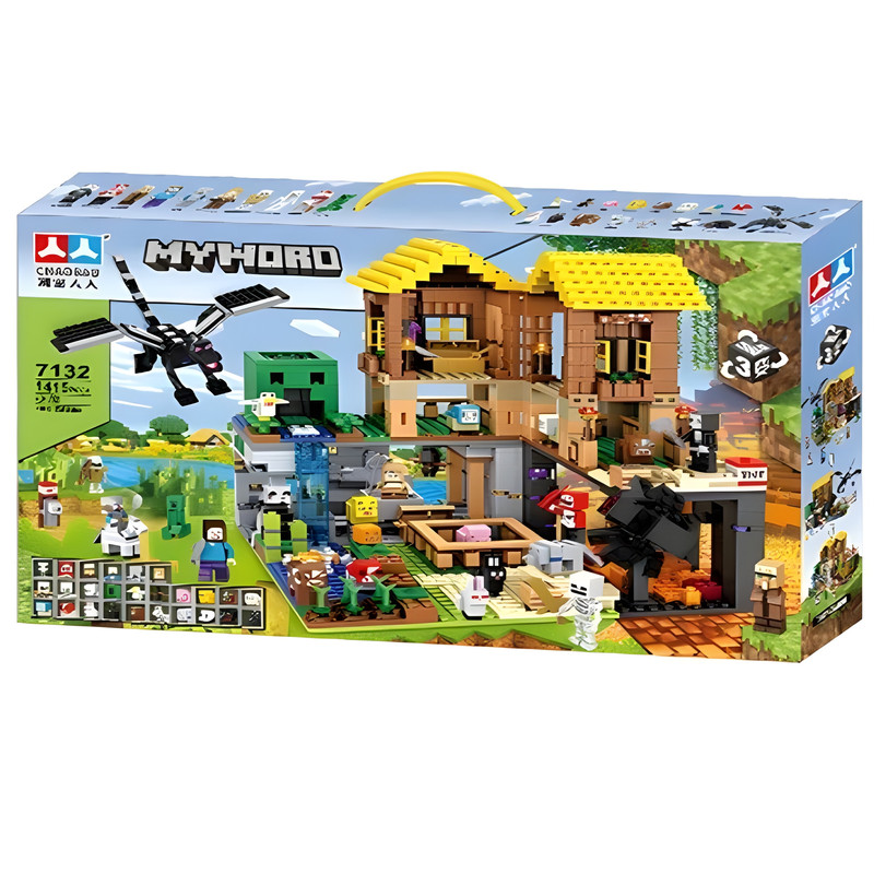 ساختنی مدل ماینکرافت کد 7132