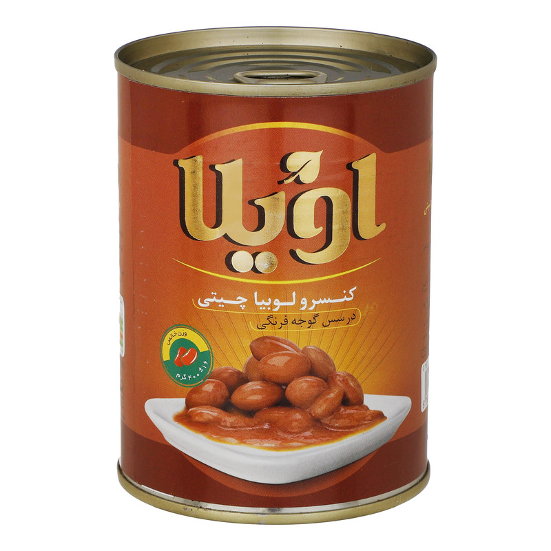 خرید و قیمت کنسرو لوبیا چیتی اویلا - 400 گرم