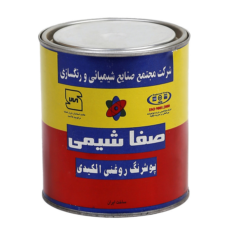 خرید و قیمت رنگ روغنی سفید مات صفا شیمی مدل ۷۰۰ وزن ۱ کیلوگرم