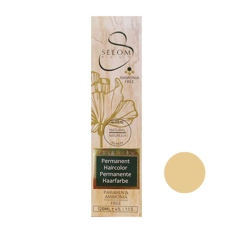 رنگ مو سلوم شماره 9/0 حجم 120 میلی لیتر رنگ بلوند خیلی روشن