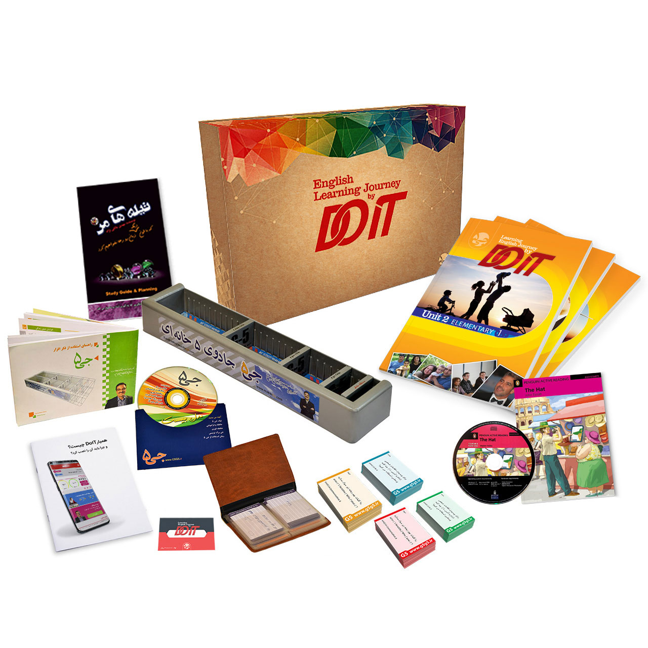 خرید و قیمت بسته آموزش زبان انگلیسی DOIT انتشارات جی 5