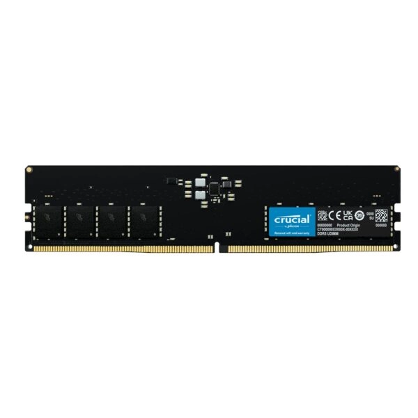 رم دسکتاپ DDR5 کروشیال تک کاناله 4800 مگاهرتز ظرفیت 32 گیگابایت 00