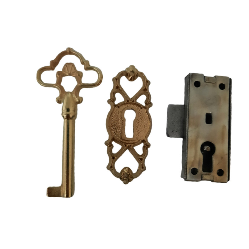 خرید و قیمت قفل کمدی مدل 104 طرح قلب مجموعه 3 عددی