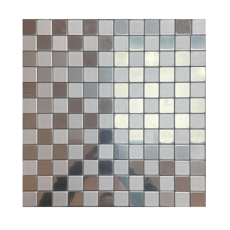 دیوارپوش مدل تایل بین کابینتی پشت چسبدار کد 20550 بسته 11 عددی