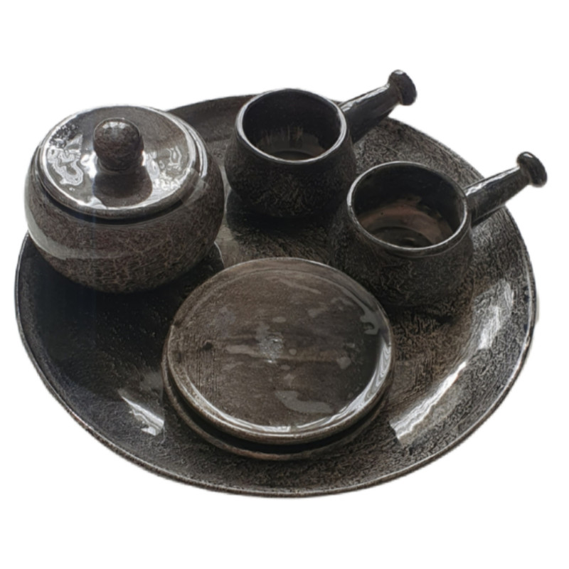 خرید و قیمت سرویس قهوه خوری 6 پارچه کد 0075