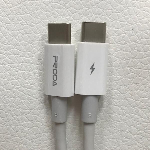 کابل USB-C پرودا مدل PD-B26a طول 1 متر