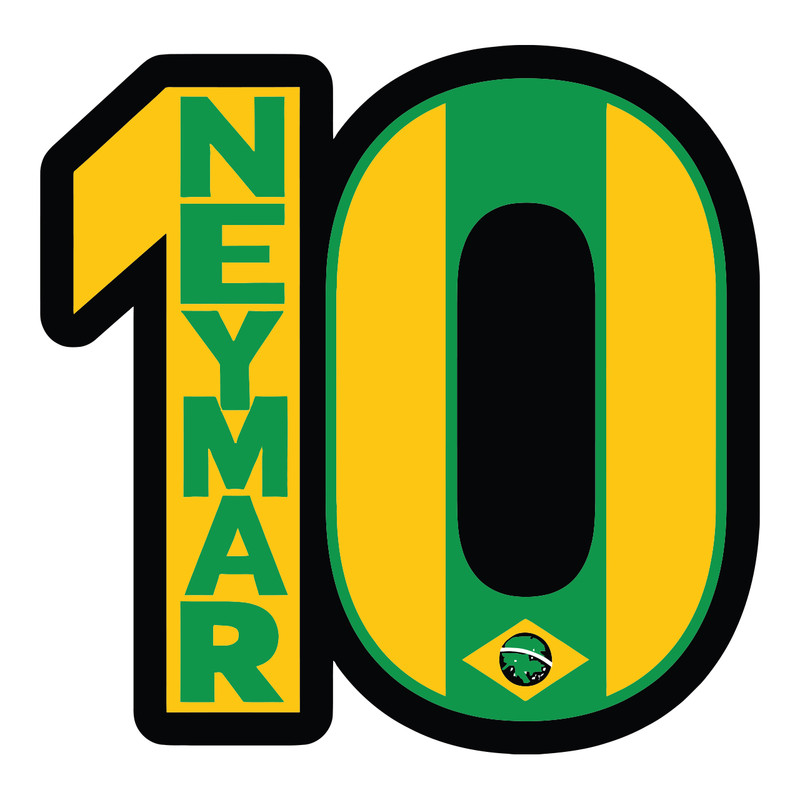 استیکر لپ تاپ پویا مارکت طرح نیمار کد 3584