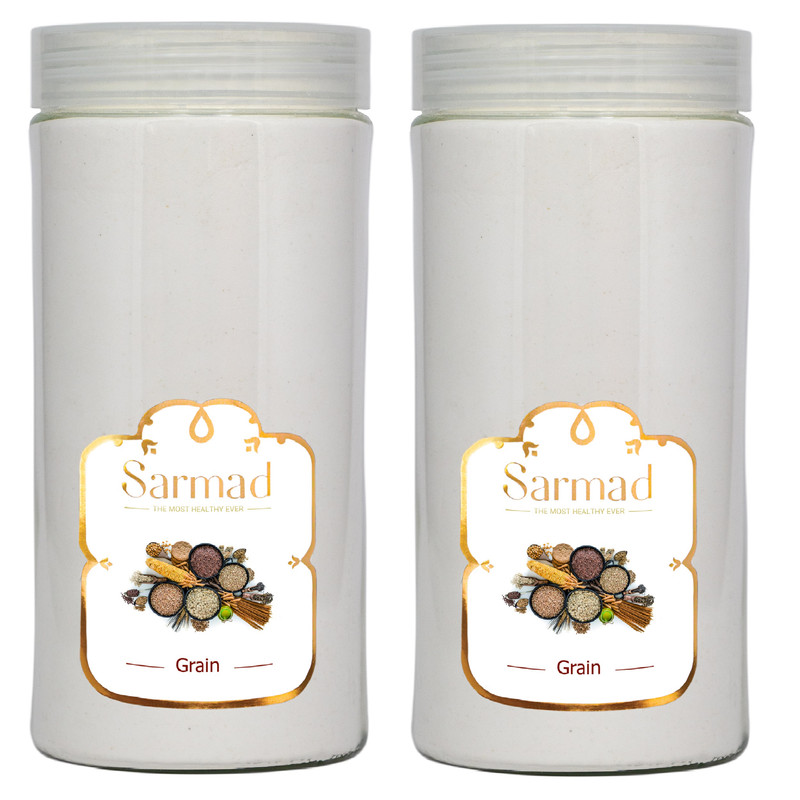 نشاسته گندم ممتاز سرمد - 500 گرم بسته 2 عددی