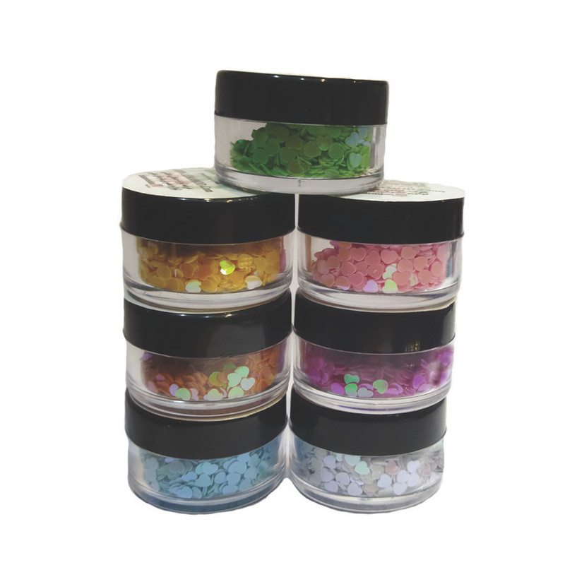 خرید و قیمت تزئین ناخن آلما مد طرح قلب کد GAL مجموعه 7 عددی