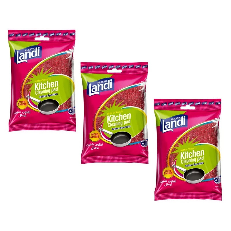 اسکاچ تفلون شور لندی مدل شاین بسته 3 عددی