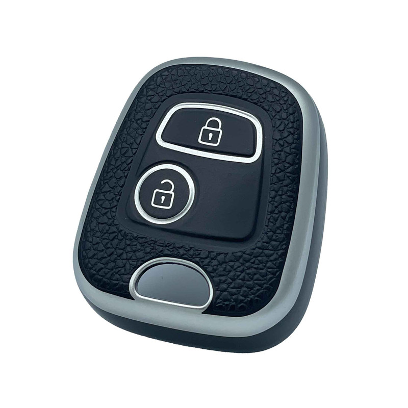 کاور ریموت و سویچ خودرو آراکس یدک مدل AY-5655 طرح چرمی مناسب برای پژو 206