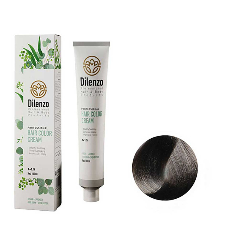 رنگ مو دیلنزو شماره 5C حجم 100 میلی لیتر رنگ قهوه ای خاکستری روشن