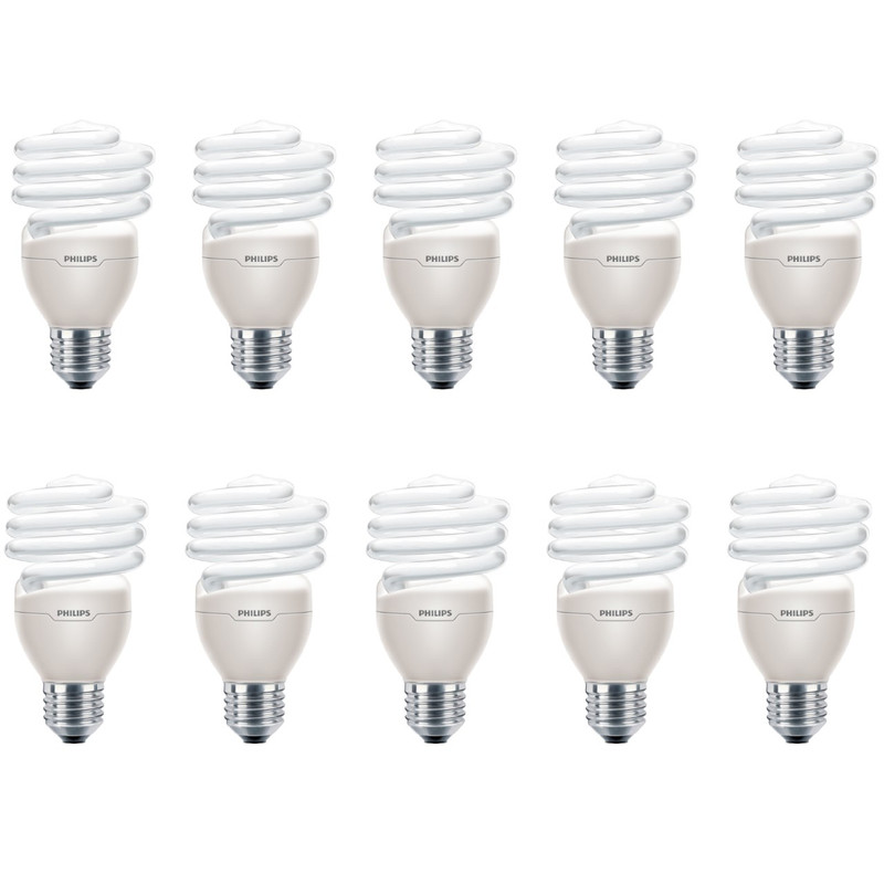 خرید و قیمت لامپ کم مصرف 20 وات فیلیپس مدل Tornado پایه E27 بسته 10 عددی