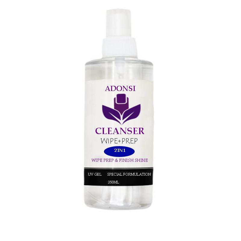 کلینزر کاشت ناخن آدونسی مدل 001 حجم 350 میلی لیتر