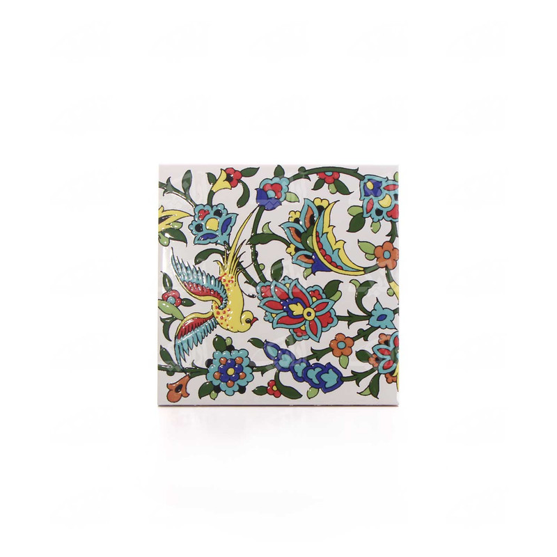 کاشی آرانیک مدل گل و مرغ کد 1118800011