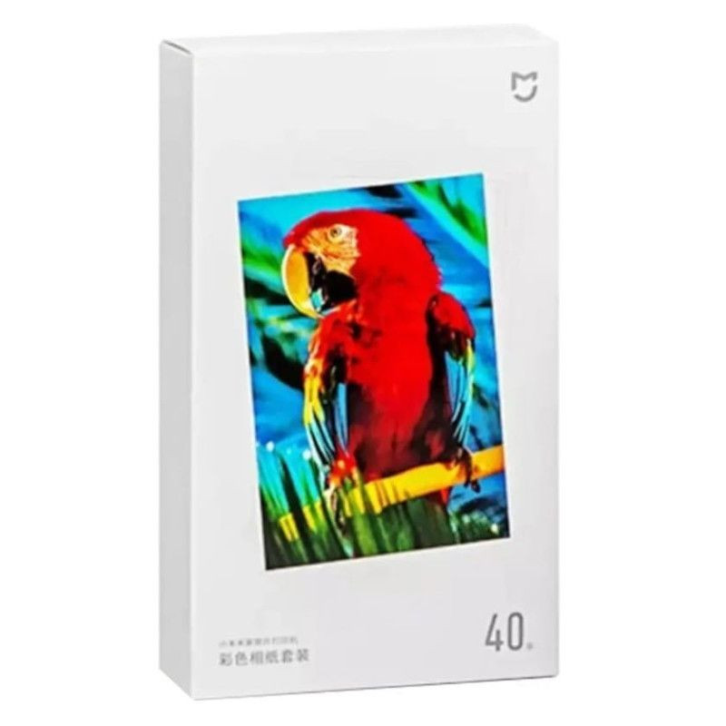 کاغذ چاپ سریع میجیا مدل color photo paper set بسته 40 عددی