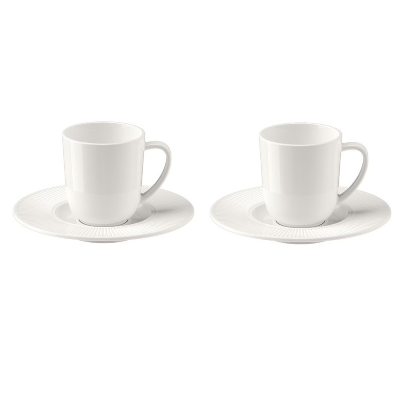 ست فنجان و نعلبکی 4 پارچه ایکیا مدل OFANTLIGT