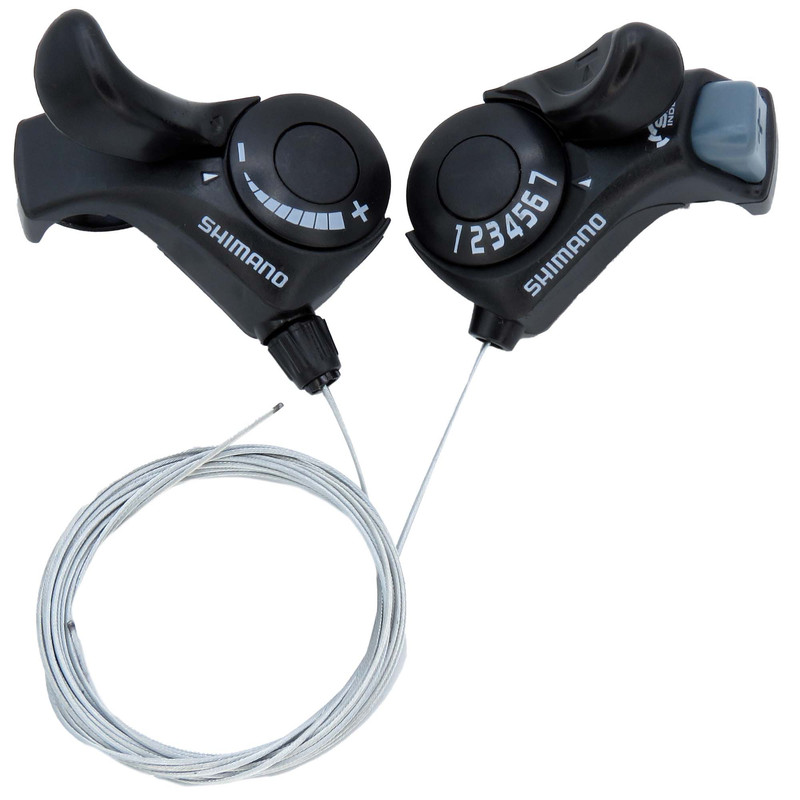 دسته دنده دوچرخه شیمانو مدل پروانه ای کد 1418 بسته 2 عددی