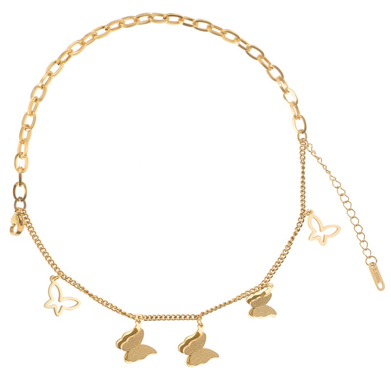 خرید و قیمت دستبند زنانه مدل پروانه کد 784554