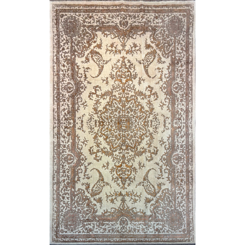 خرید و قیمت فرش دستبافت شش متری طرح مدرن کد az70021