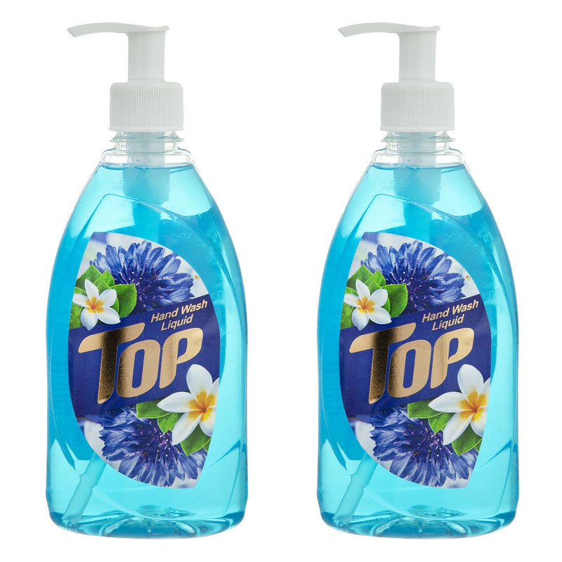 مایع دستشویی تاپ مدل Blue وزن 500 گرم بسته 2 عددی