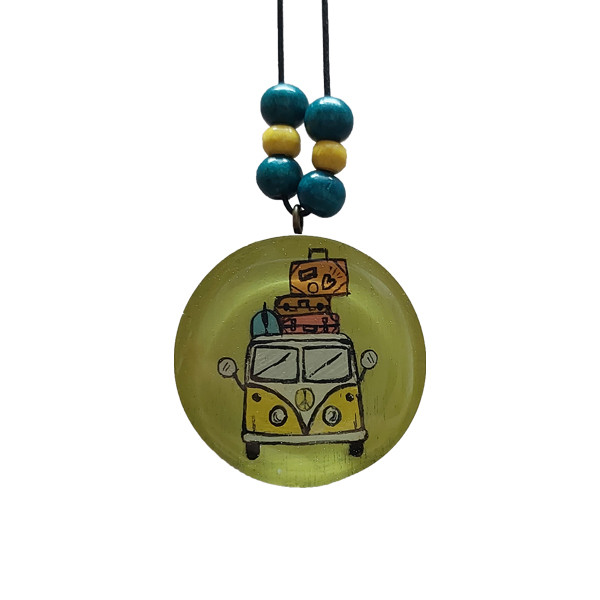 خرید و قیمت آویز گردنبند بچگانه مدل نقاشی ماشین