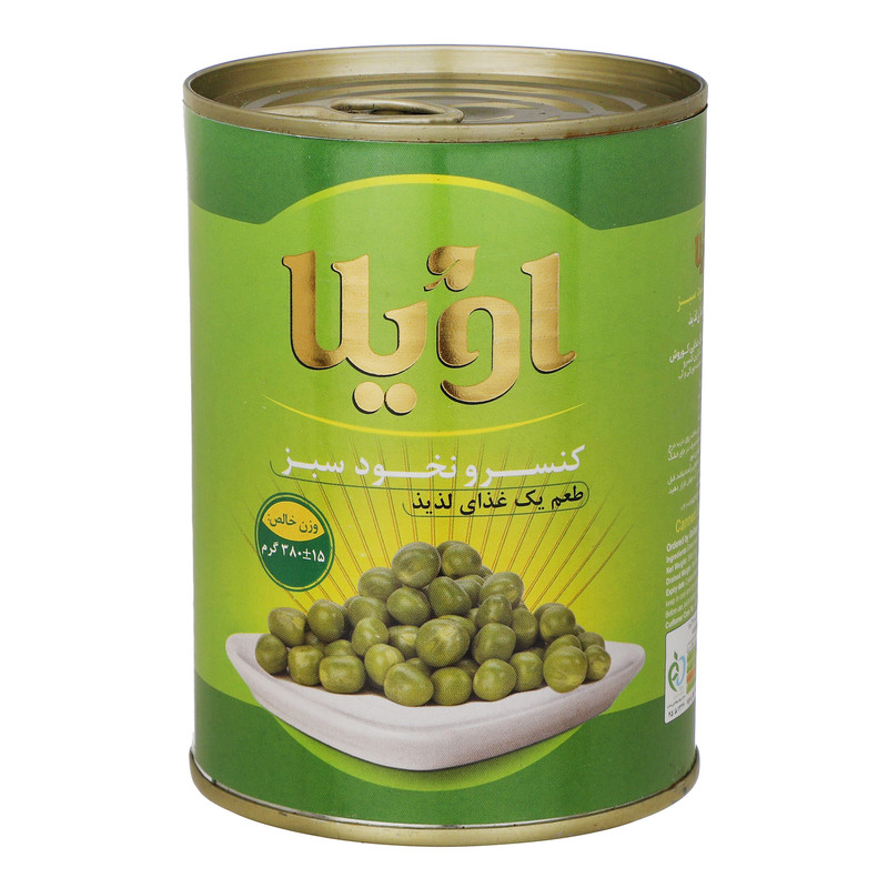 خرید و قیمت کنسرو نخود سبز اویلا - 380 گرم