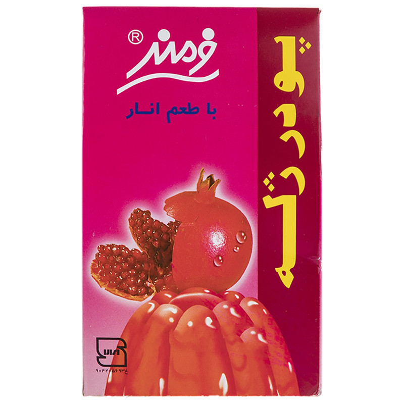 پودر ژله انار فرمند مقدار 100 گرم