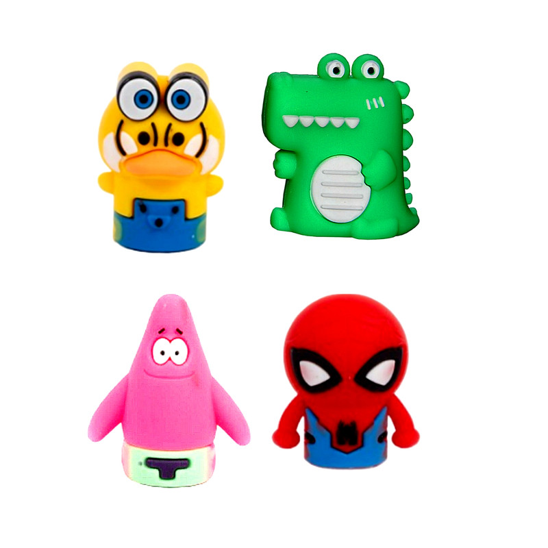 خرید و قیمت تراش مدل سیلیکونی بسته ی 4 عددی