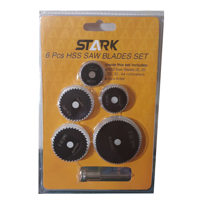 خرید و قیمت تیغ برش سردریلی استارک مدل St254 مجموعه 5 عددی