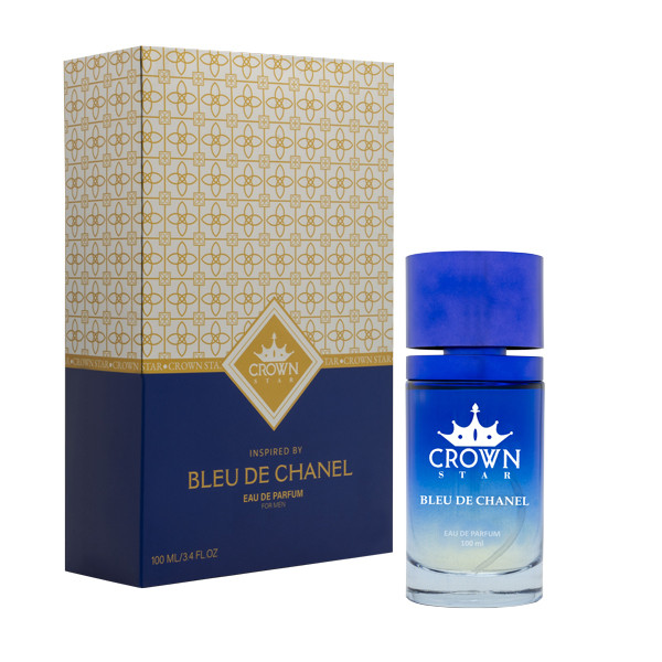 خرید و قیمت ادو پرفیوم مردانه کراون استار مدل Bleu De Chanel حجم 100 میلی لیتر