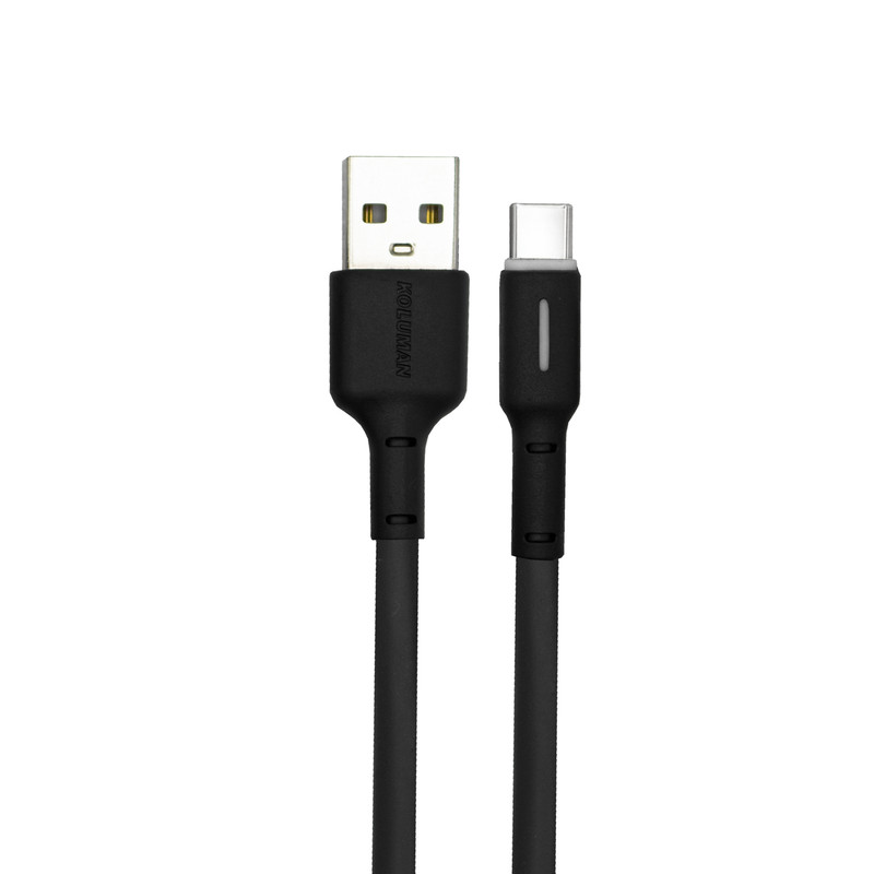 کابل تبدیل USB به USB-C کلومن مدل DK - 50 طول 1 متر
