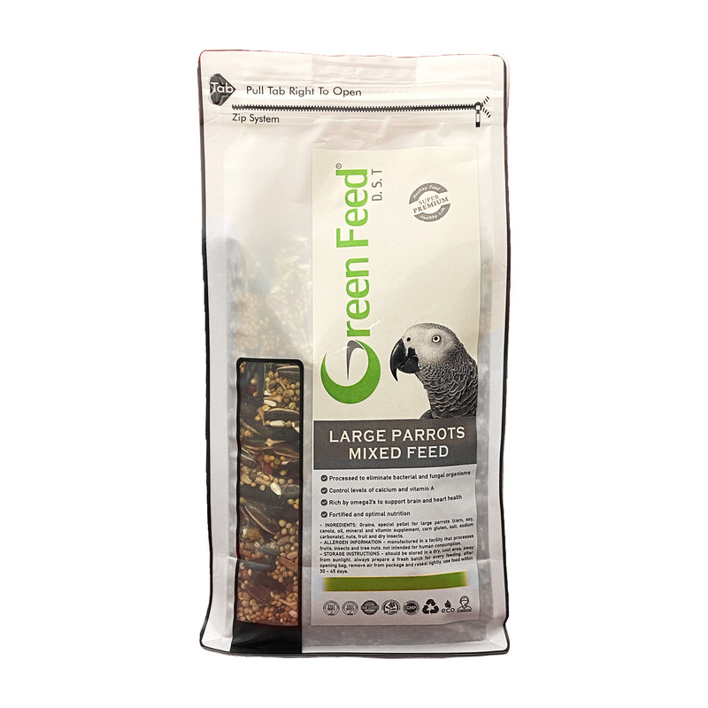 خرید و قیمت خوراک طوطی سانان گرین فید مدل مخلوط وزن 1500 گرم