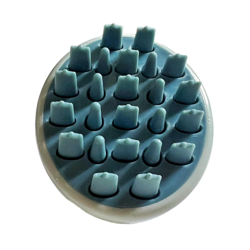 ماساژور سر کارامل مدل سیلیکونی متحرک کد 7816