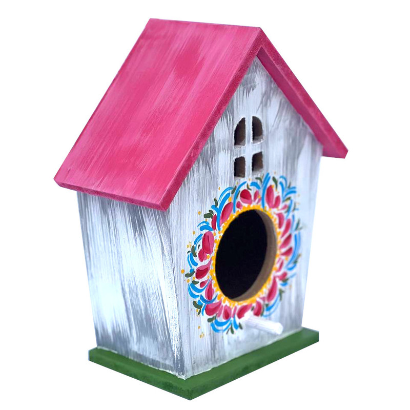 لانه پرنده مدل کلبه چوبی کد BH006