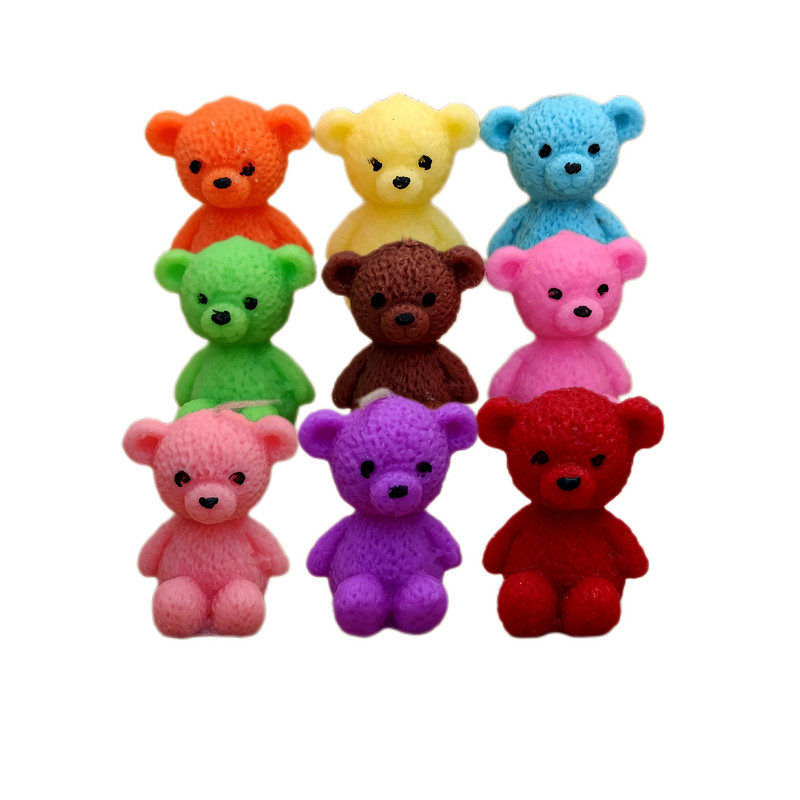 خرید و قیمت شمع مدل استوانه خرس بسته 9 عددی