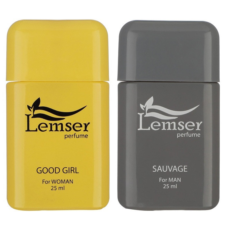 عطر جیبی لمسر مدل Sauvage - GOOD GIRL حجم 25 میلی لیتر مجموعه دو عددی